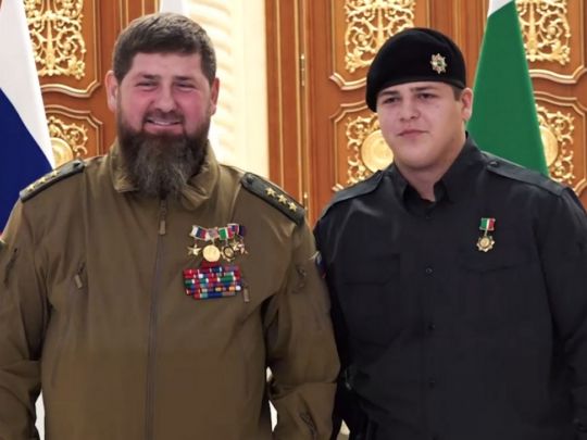 Кадиров призначив новим главою служби безпеки свого 15-річного сина