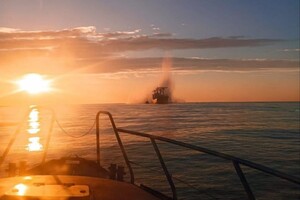 В Черном море на мине подорвалось судно, следовавшее в Одесскую область 