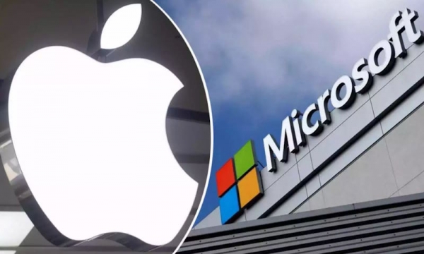 Microsoft подвинула Apple с вершины финансового Олимпа