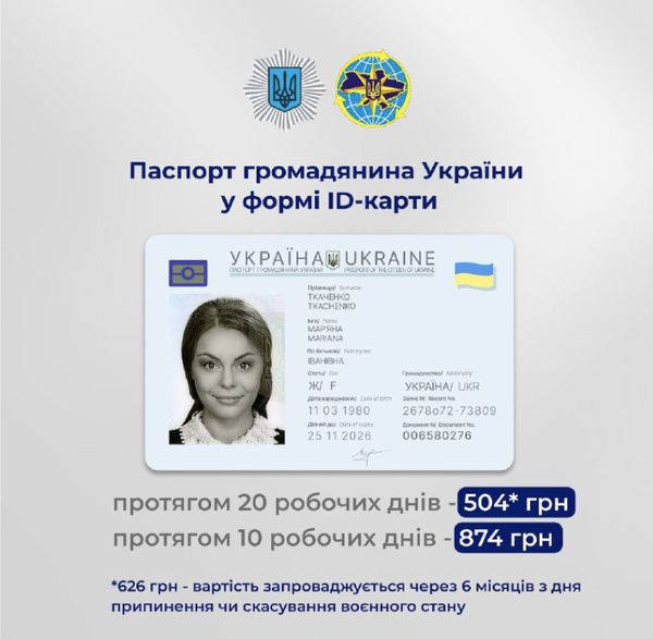В Україні змінилися ціна на оформлення ID-картки та посвідки на проживання: скільки доведеться заплатити