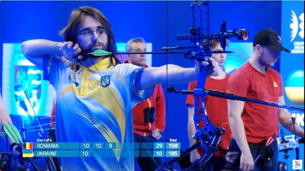 Стрільба з лука. Одеський спортсмен вперше став бронзовим призером чемпіонату Європи
