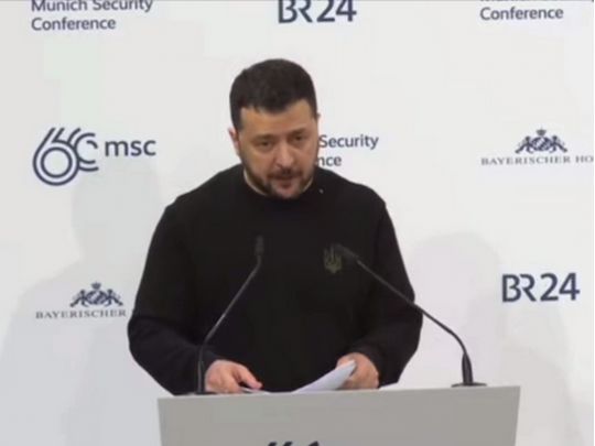 «У путіна тільки два можливих кінця — трибунал в Гаазі або бути вбитим своїми ж», — Зеленський у Мюнхені