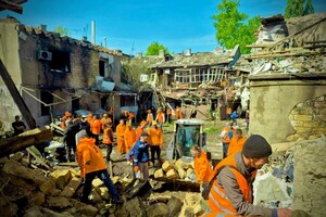 Одессе закончили разбирать завалы на месте вражеских обстрелов 23 апреля