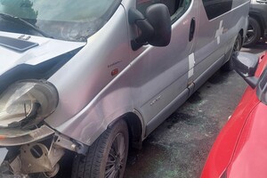 В Одессе неизвестные подожгли эвакуационный автомобиль боевого медика