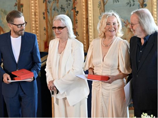 Музиканти ABBA отримали від короля Швеції лицарський титул