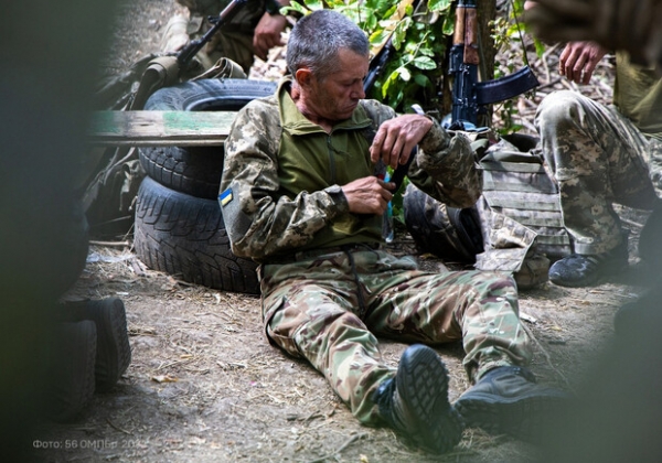 Карта боевых действий в Украине 17 августа