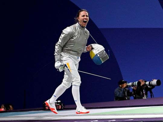 «Золоту» шаблю Харлан з переможного фіналу Парижа-2024 продали за мільйони (фото)