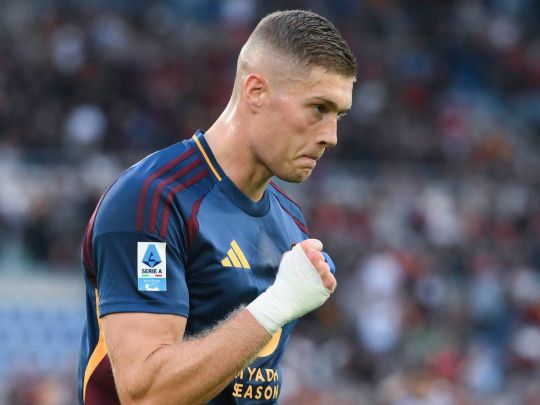 Довбик став героєм матчу чемпіонату Італії та отримав нагороду (відео)