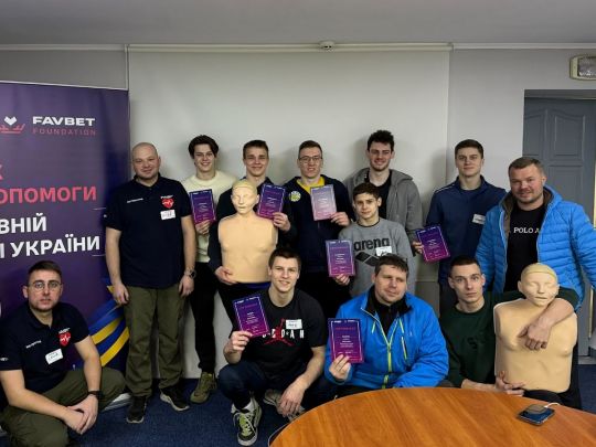 Стартував масштабний проєкт з навчання першої допомоги для українських тренерів і спортсменів